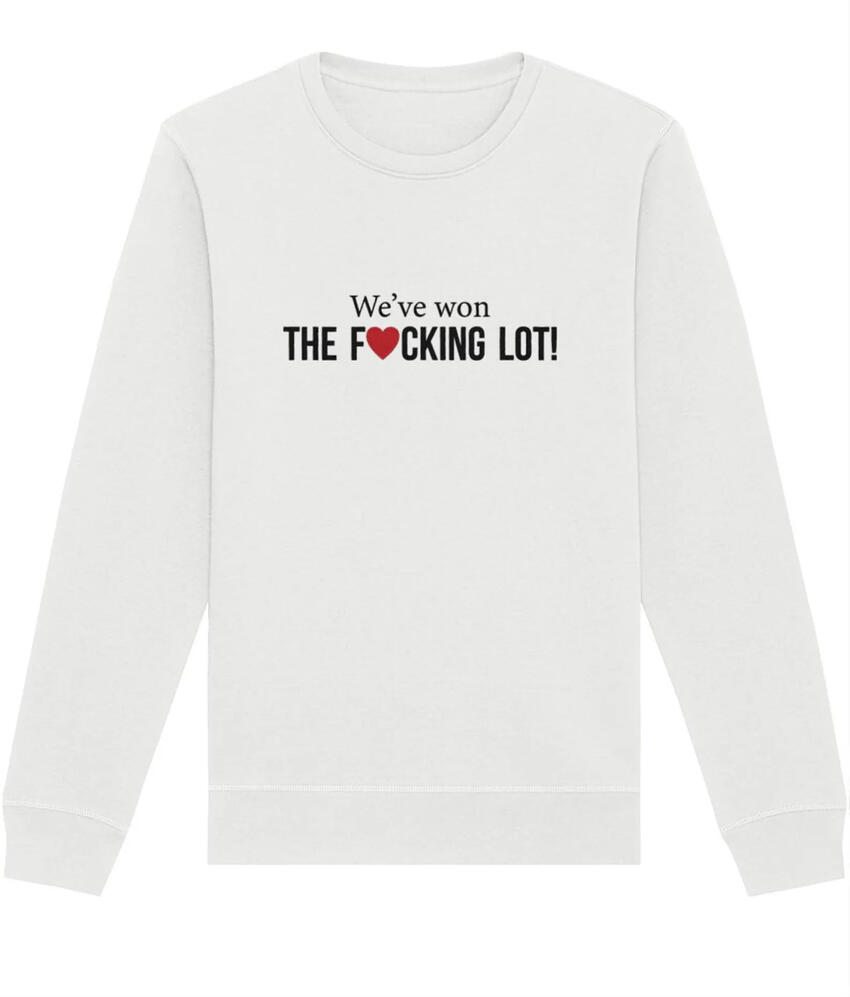 L4 Sweatshirt "We've won the fucking lot!" View on Etsy
