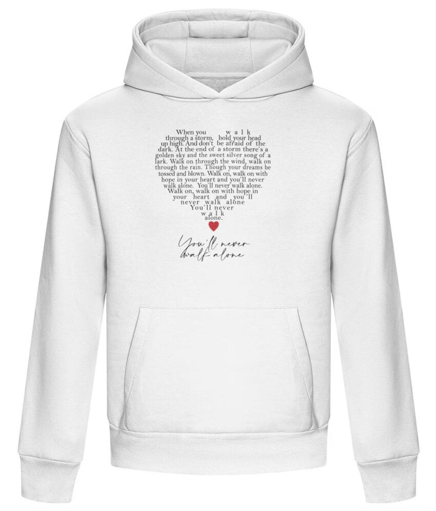 L4 Heavyweight Hoodie Walk on heart shaped View on Etsy